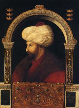 Giovanni Bellini : Bellini Giovanni Portrait of Mehmer